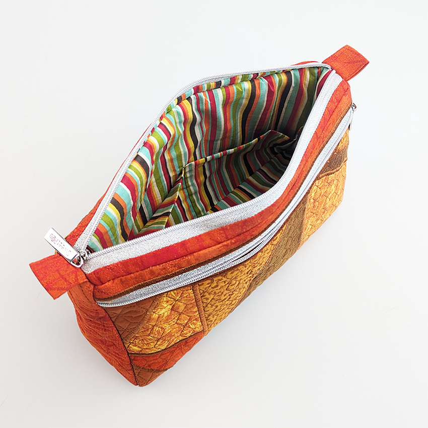 Geometric Shaving Bag