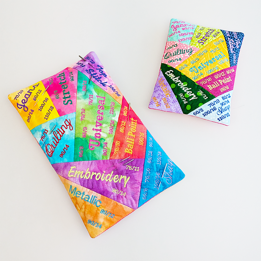 Sort Your Needles Pincushion