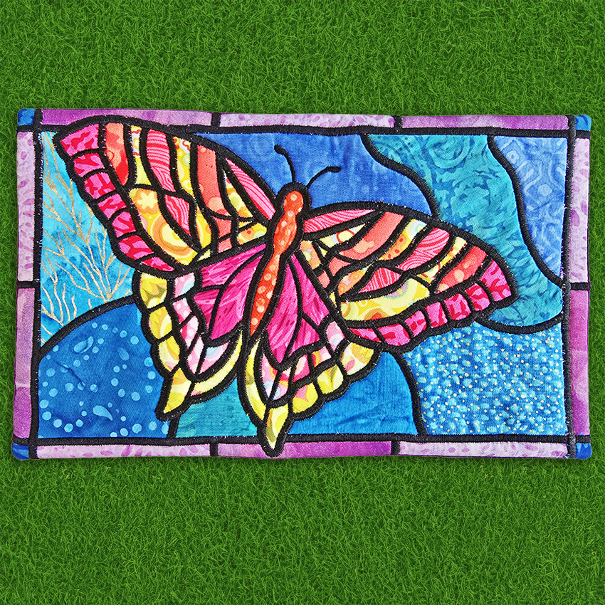Stained Glass Butterfly Hanger