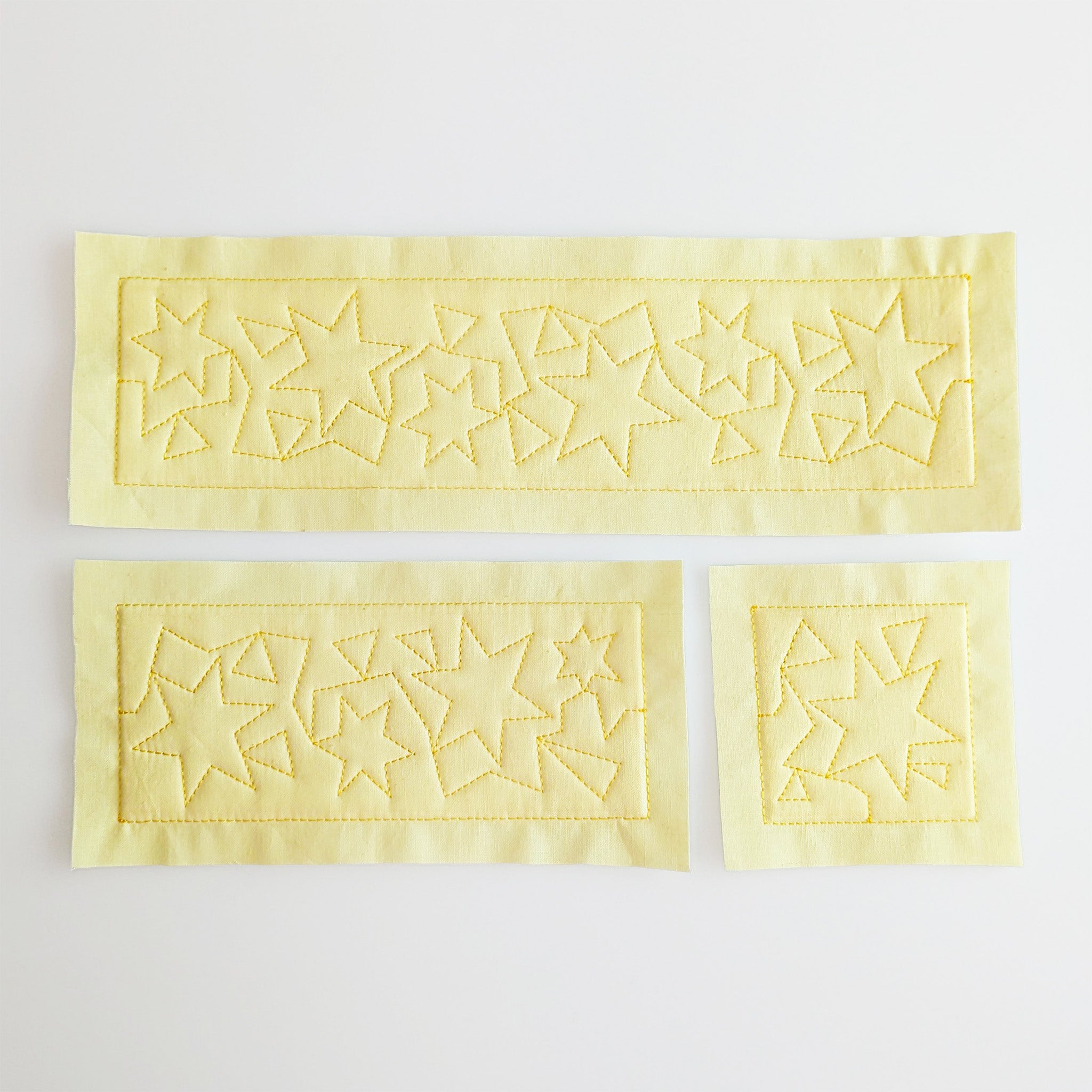 Stars Edge-to-Edge Quilting Design In the hoop machine embroidery designs