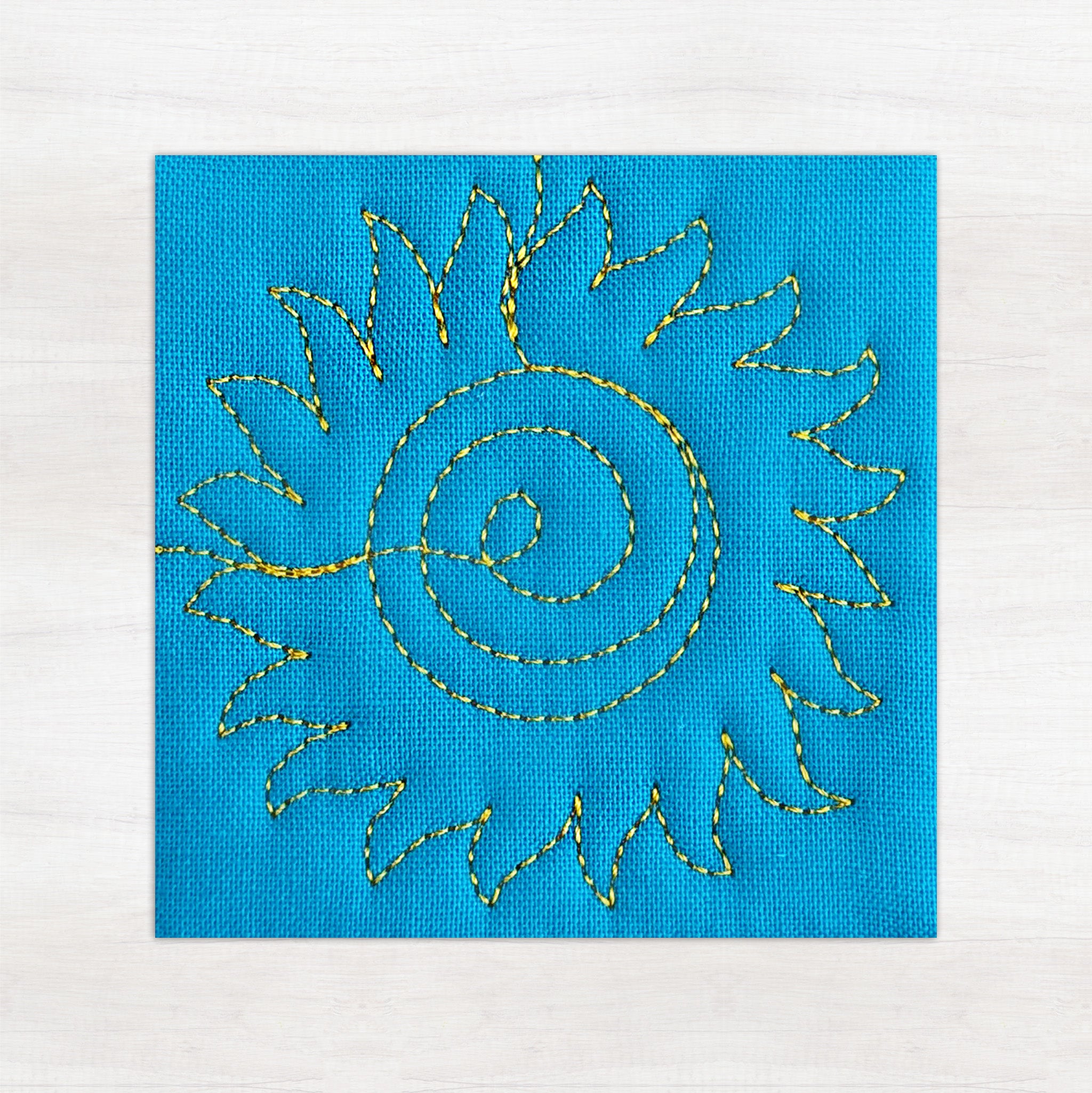 Summer Quilting Borders In the hoop machine embroidery designs