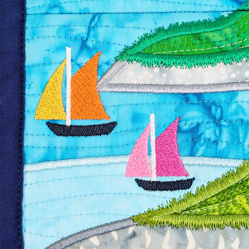 Summer Road Trip Scene Hanger