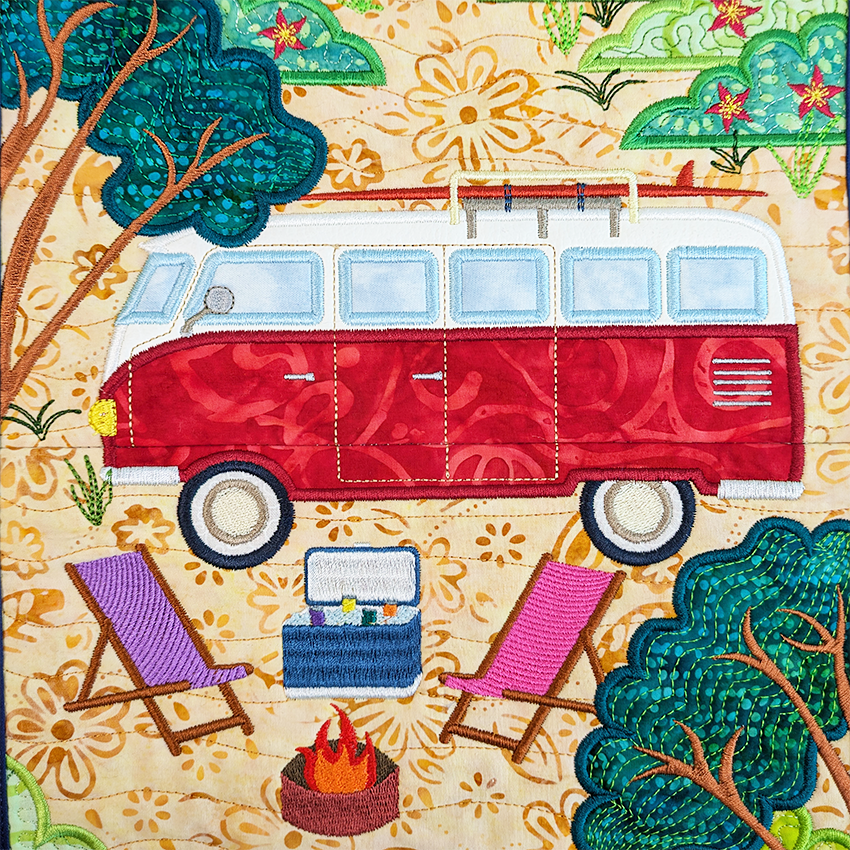 Summer Road Trip Scene Hanger