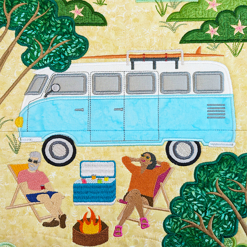 Summer Road Trip Scene Hanger