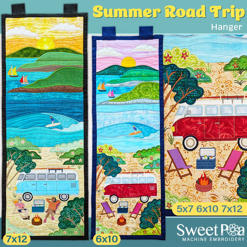 Summer Road Trip Scene Hanger