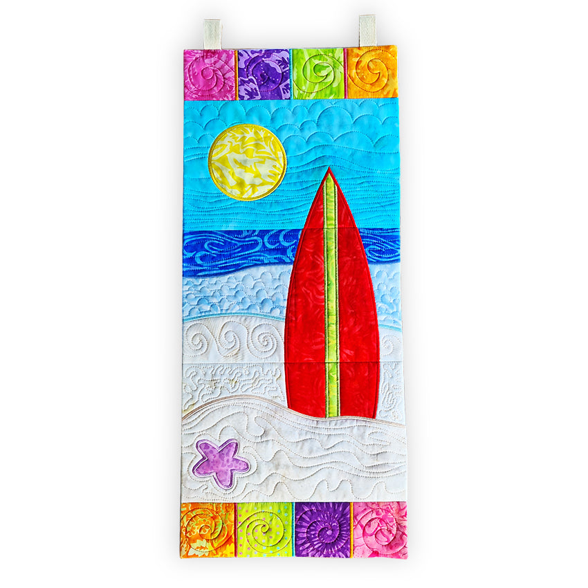 Surfboard Scene Hanger or Runner