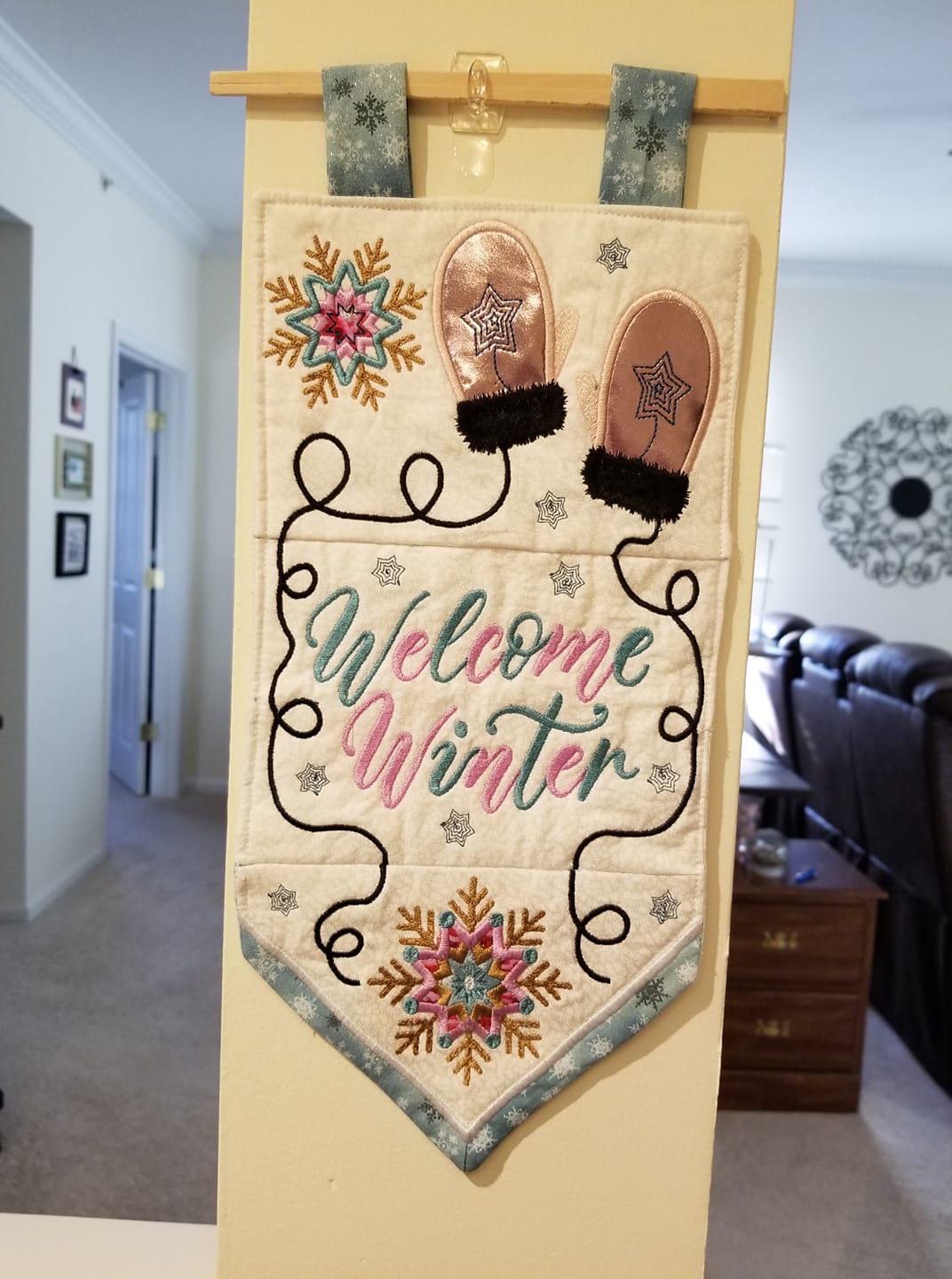 Welcome Winter Flag