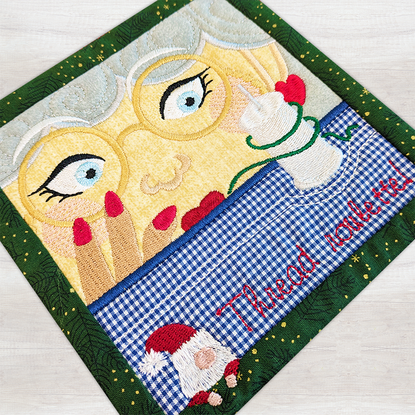 BOW The Adventures of Ms. Stitch - Block 4