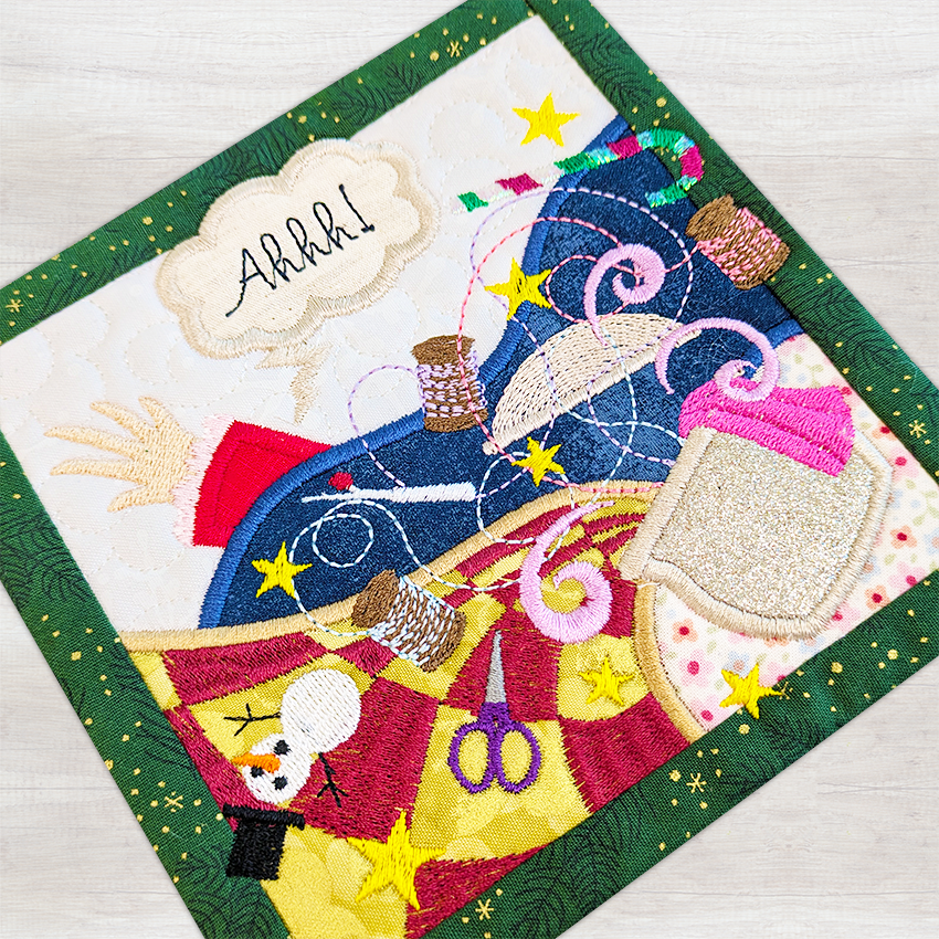 BOW The Adventures of Ms. Stitch - Block 5