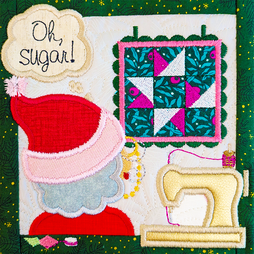 BOW The Adventures of Ms. Stitch - Block 6