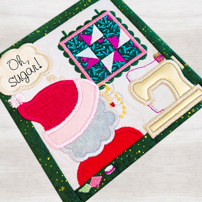 BOW The Adventures of Ms. Stitch - Block 6