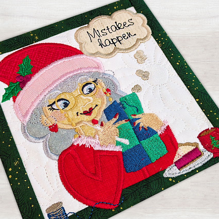 BOW The Adventures of Ms. Stitch - Block 1