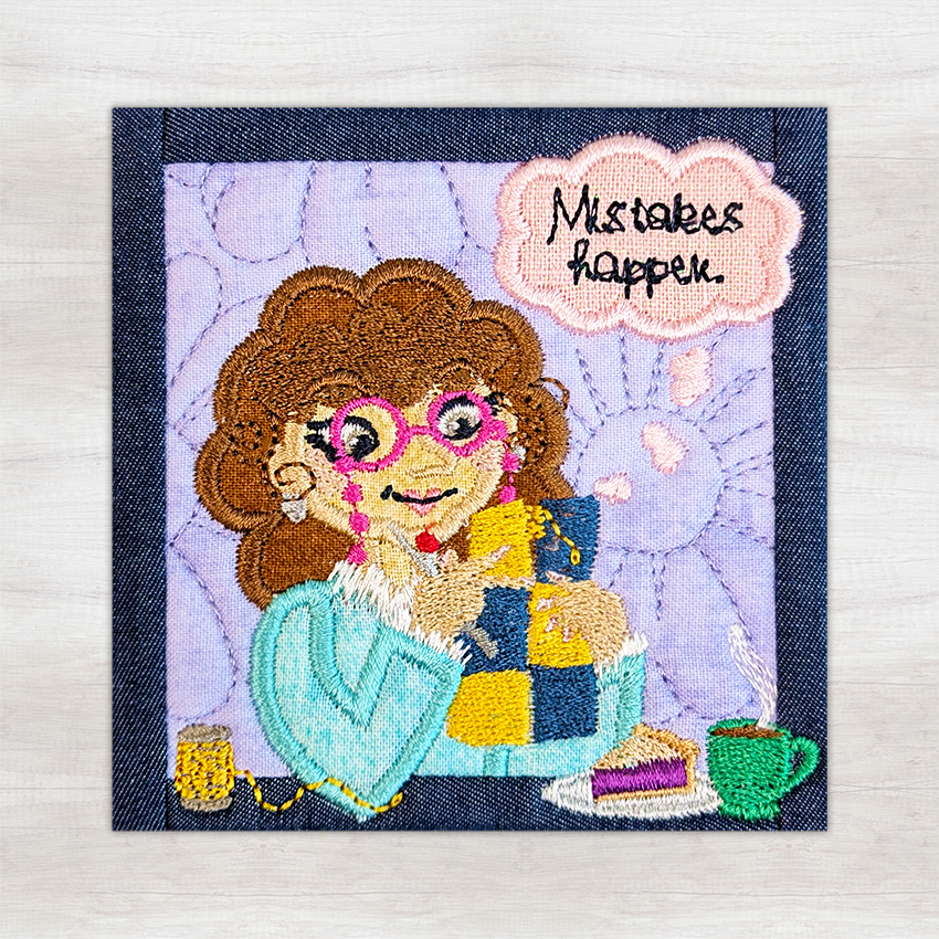 BOW The Adventures of Ms. Stitch - Block 1