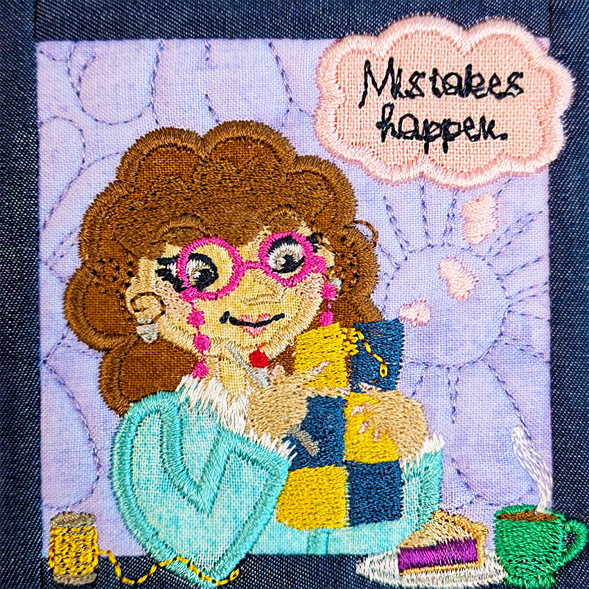 BOW The Adventures of Ms. Stitch - Block 1