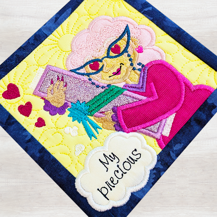 BOW The Adventures of Ms. Stitch - Block 10