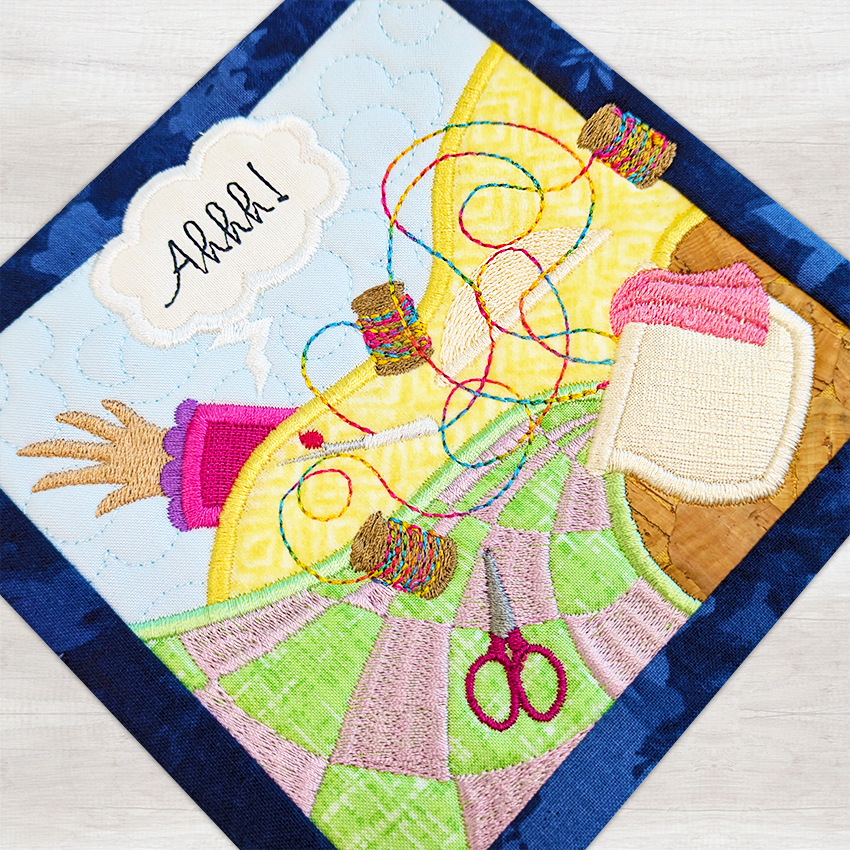 BOW The Adventures of Ms. Stitch - Block 5