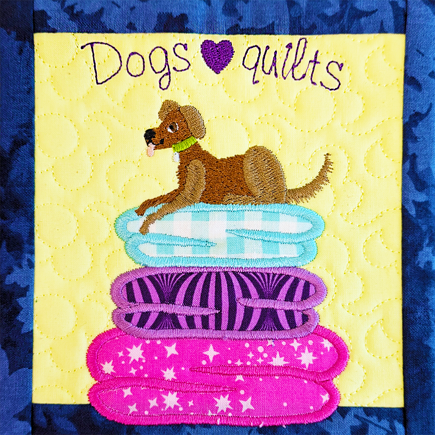 BOW The Adventures of Ms. Stitch - Block 9