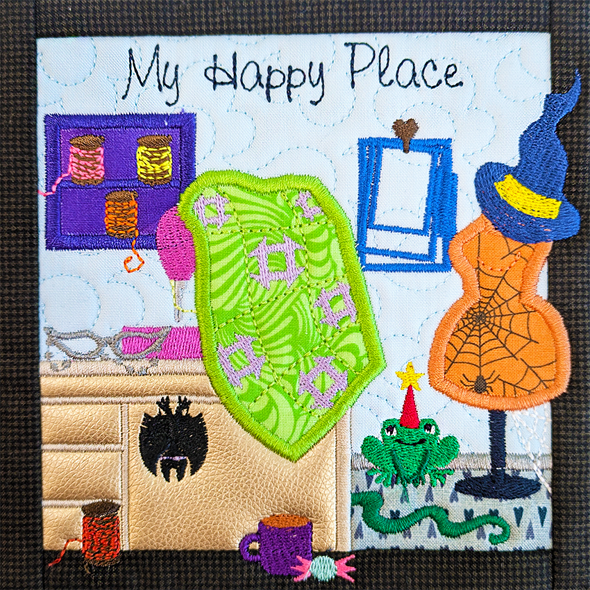 BOW The Adventures of Ms. Stitch - Block 11