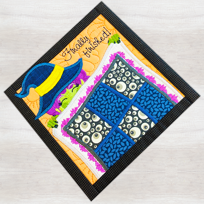 BOW The Adventures of Ms. Stitch - Block 12