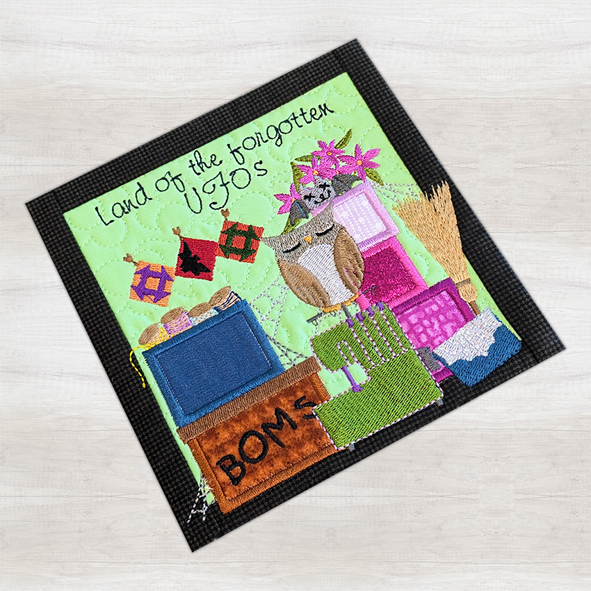 BOW The Adventures of Ms. Stitch - Block 2