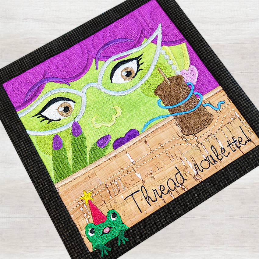 BOW The Adventures of Ms. Stitch - Block 4