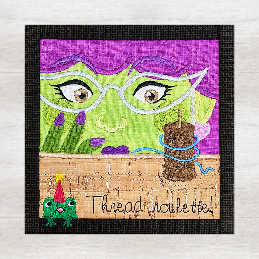 BOW The Adventures of Ms. Stitch - Block 4