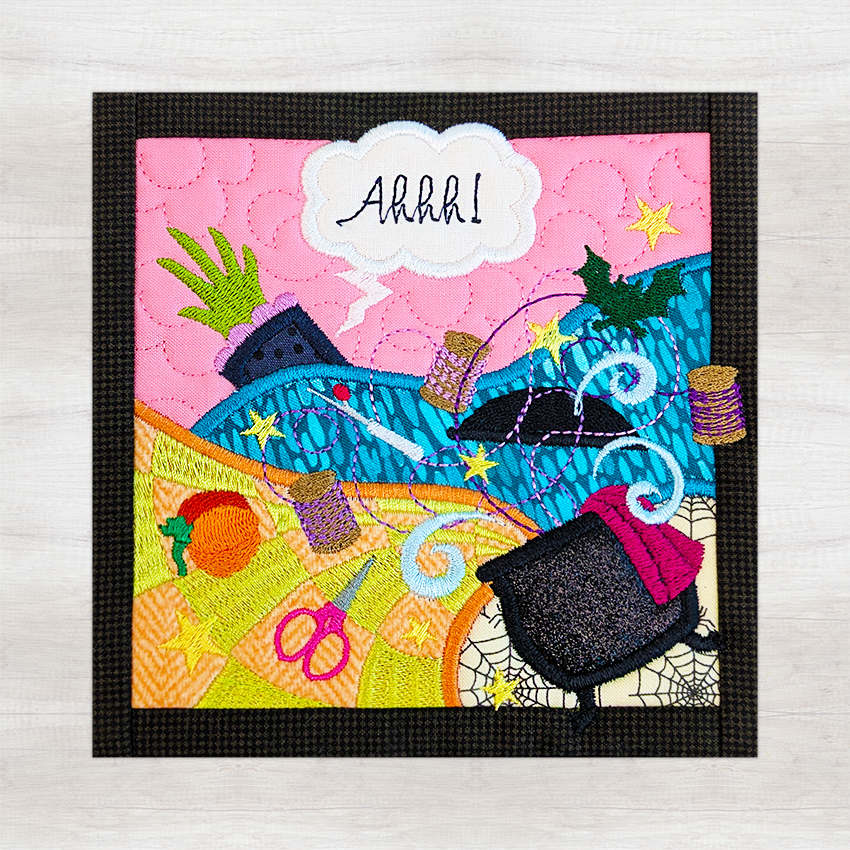 BOW The Adventures of Ms. Stitch - Block 5