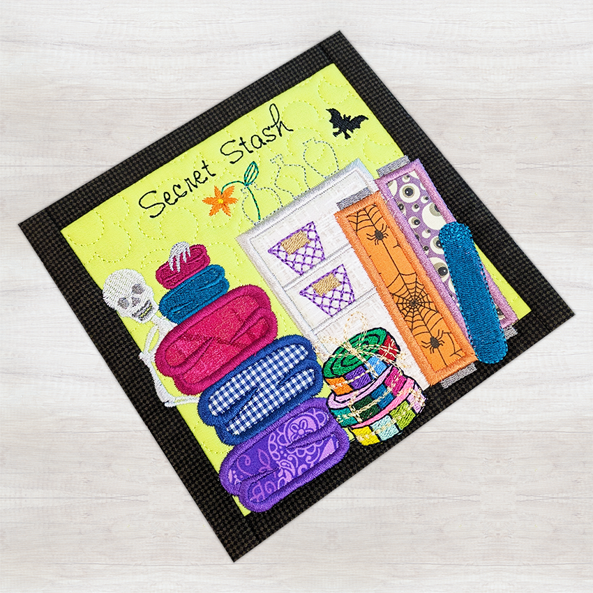 BOW The Adventures of Ms. Stitch - Block 7