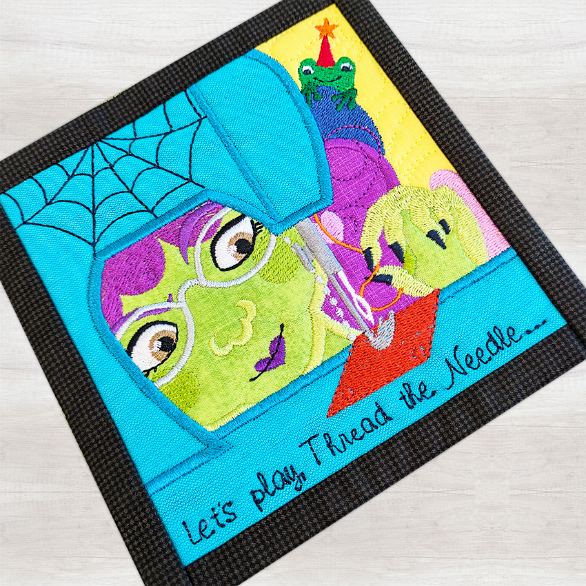 BOW The Adventures of Ms. Stitch - Block 8