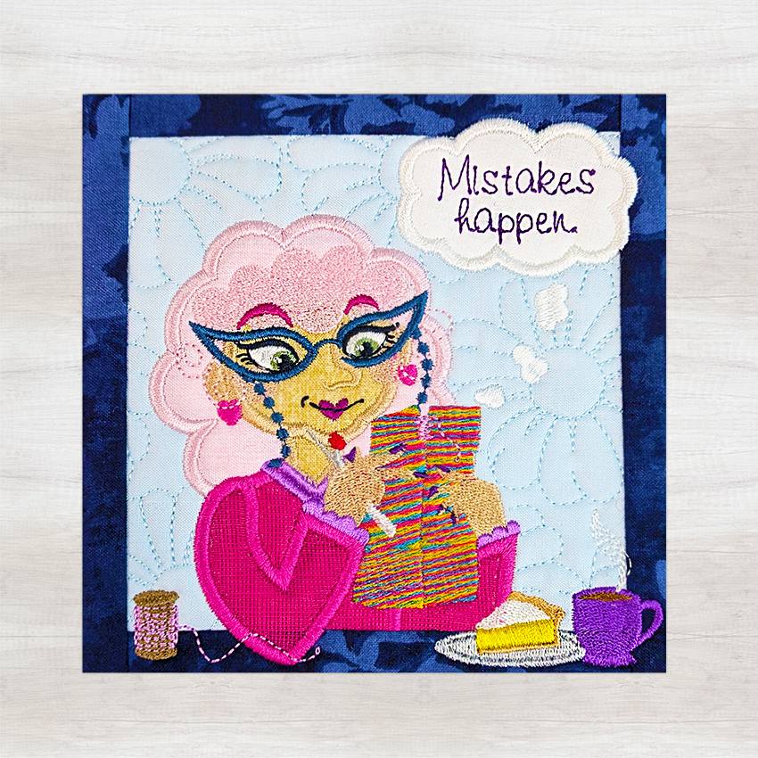 BOW The Adventures of Ms. Stitch - Block 1