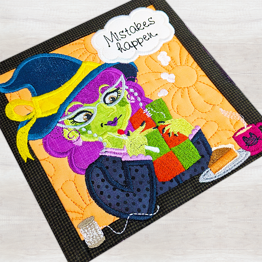 BOW The Adventures of Ms. Stitch - Block 1