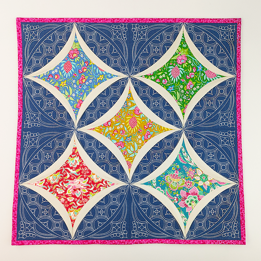 Traditional Cathedral Window Quilt
