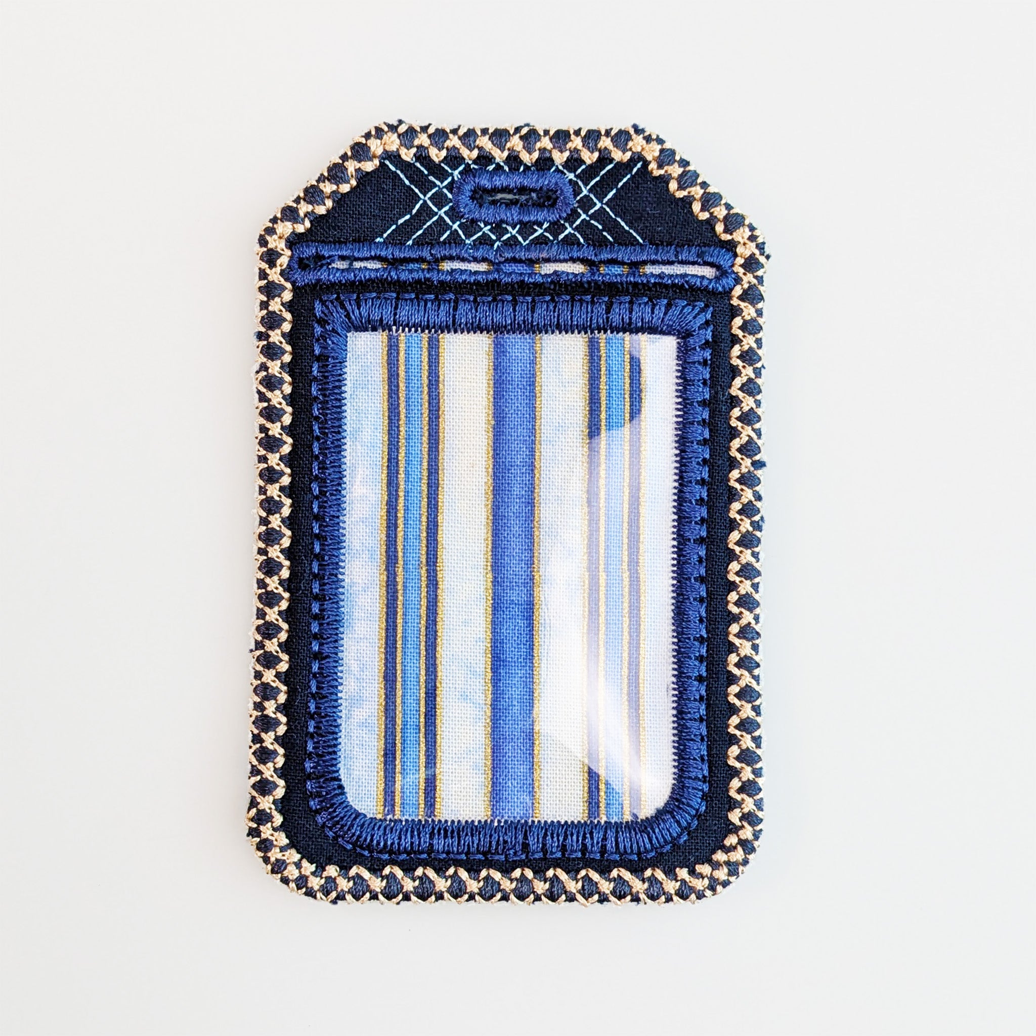 Travel Buddy Luggage Tag In the hoop machine embroidery designs