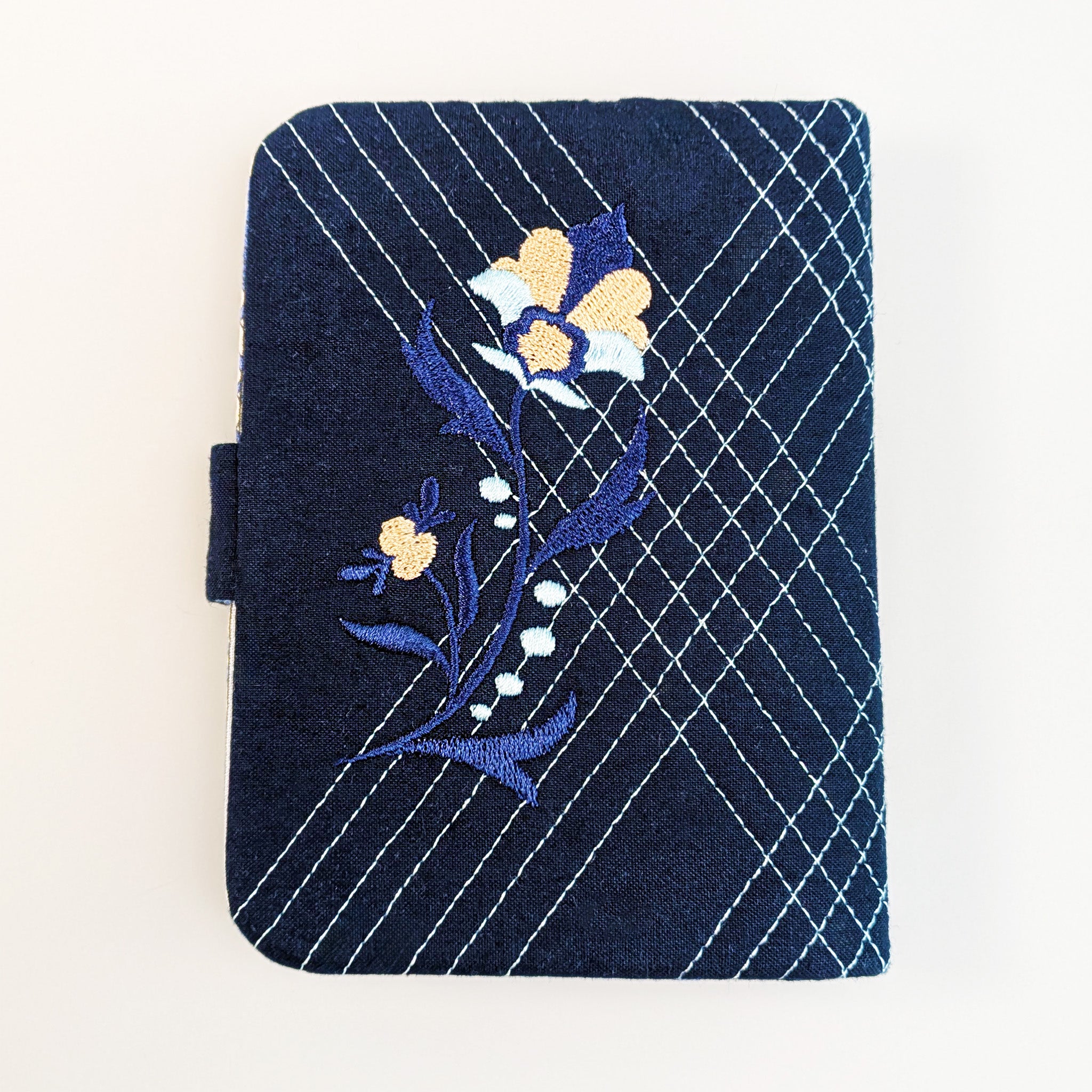 Travel Buddy Passport Cover In the hoop machine embroidery designs