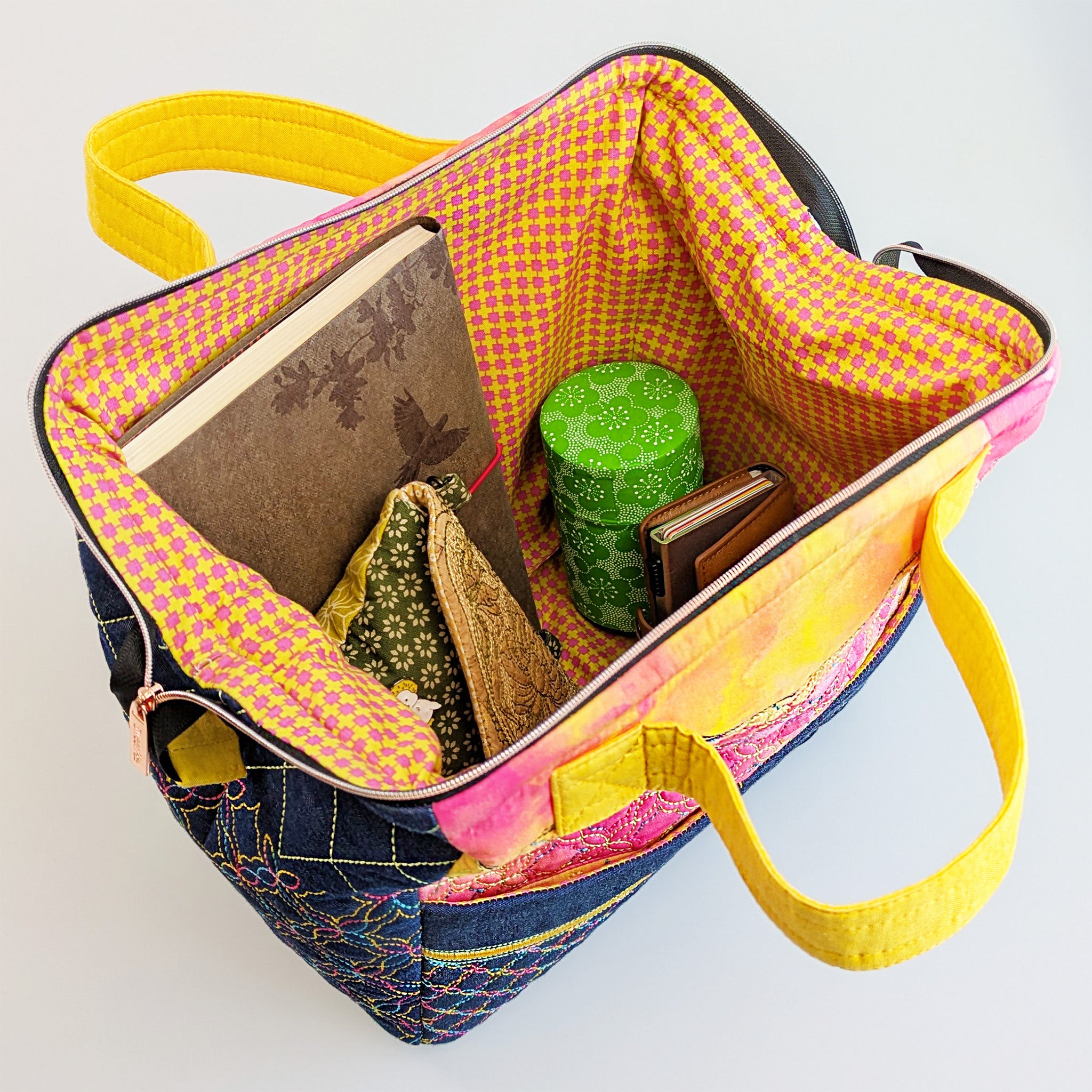 Utility Tote In the hoop machine embroidery designs