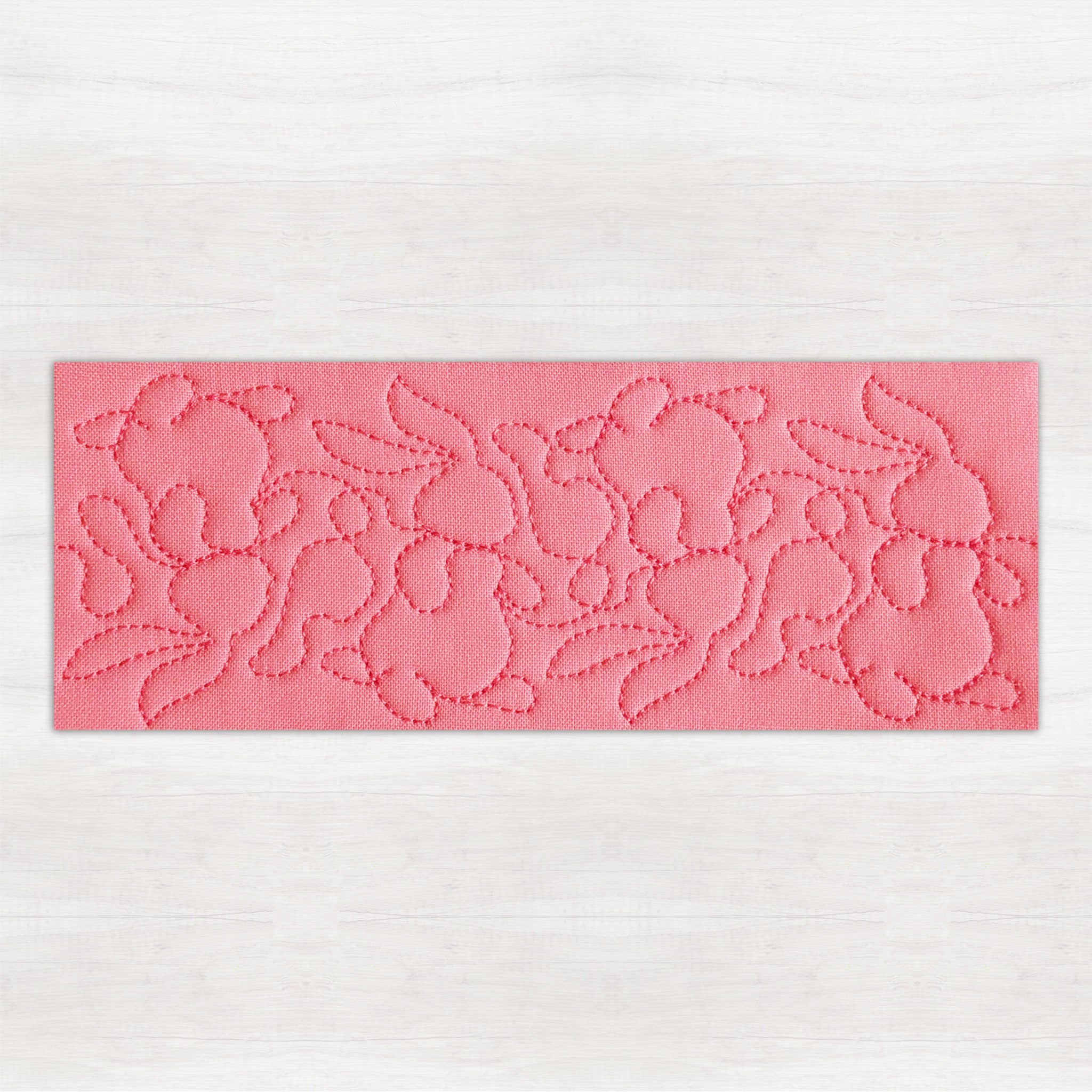 Edge-to-Edge Velveteen Rabbit Quilting Design In the hoop machine embroidery designs