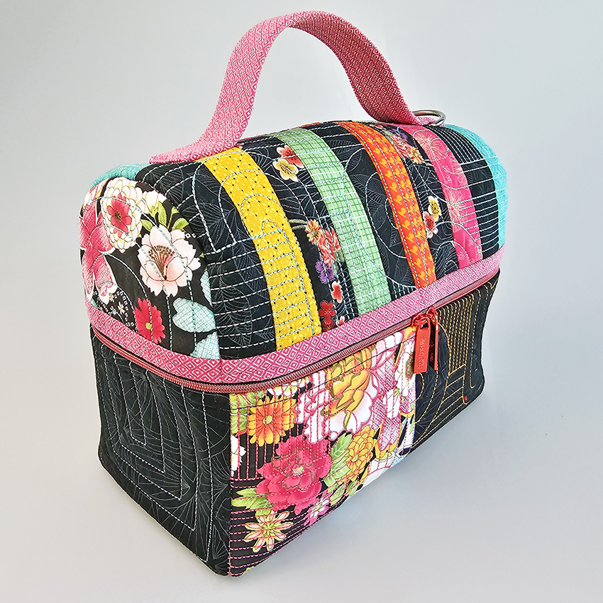 vintage tote bag full