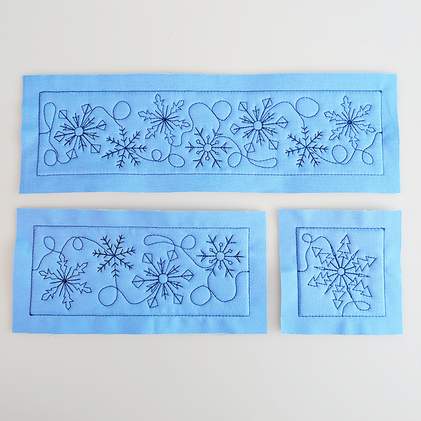 Winter Quilting Borders
