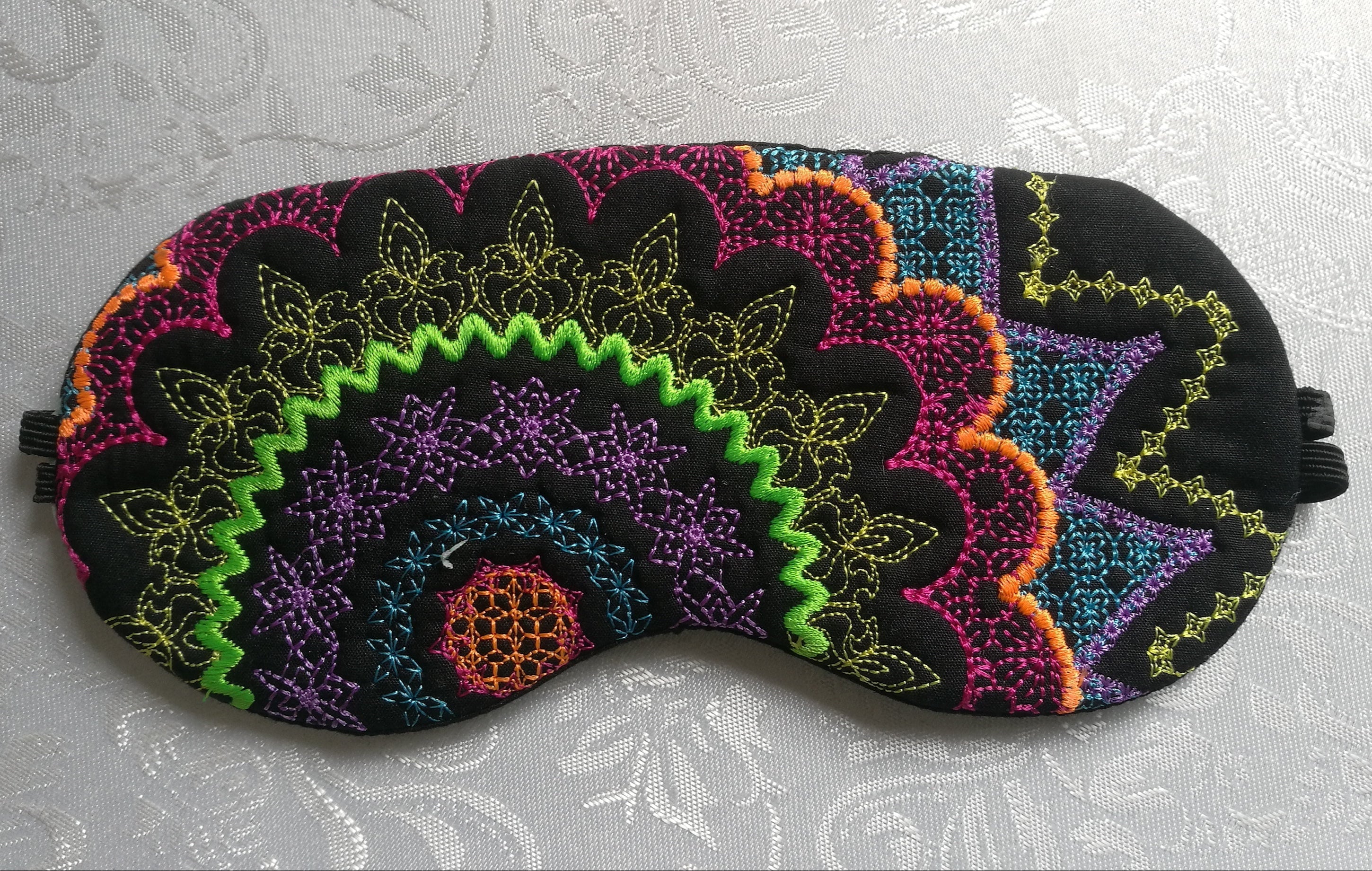 mandala eye mask