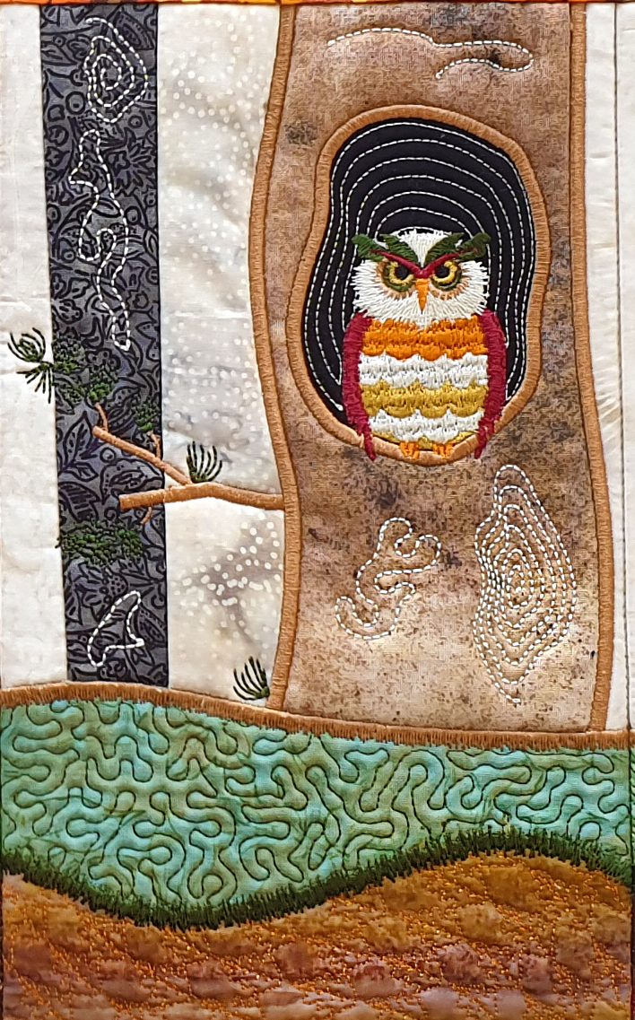 Fall Forest Table Runner