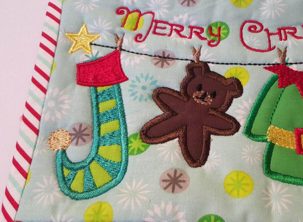 Christmas Elf Mugrug