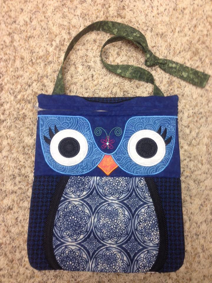 Owl Shoulder Bag 5x7 6x10 7x12 9.5x14 - Sweet Pea Australia In the hoop machine embroidery designs. in the hoop project, in the hoop embroidery designs, craft in the hoop project, diy in the hoop project, diy craft in the hoop project, in the hoop embroidery patterns, design in the hoop patterns, embroidery designs for in the hoop embroidery projects, best in the hoop machine embroidery designs perfect for all hoops and embroidery machines