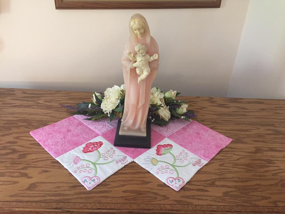 Good Things Come in Fours Table Runner 4x4 5x5 6x6 8x8 - Sweet Pea Australia In the hoop machine embroidery designs. in the hoop project, in the hoop embroidery designs, craft in the hoop project, diy in the hoop project, diy craft in the hoop project, in the hoop embroidery patterns, design in the hoop patterns, embroidery designs for in the hoop embroidery projects, best in the hoop machine embroidery designs perfect for all hoops and embroidery machines