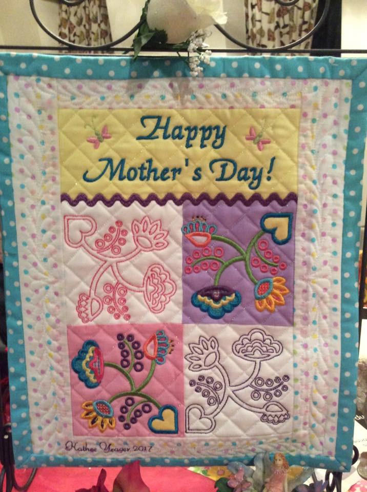 Good Things Come in Fours Table Runner 4x4 5x5 6x6 8x8 - Sweet Pea Australia In the hoop machine embroidery designs. in the hoop project, in the hoop embroidery designs, craft in the hoop project, diy in the hoop project, diy craft in the hoop project, in the hoop embroidery patterns, design in the hoop patterns, embroidery designs for in the hoop embroidery projects, best in the hoop machine embroidery designs perfect for all hoops and embroidery machines