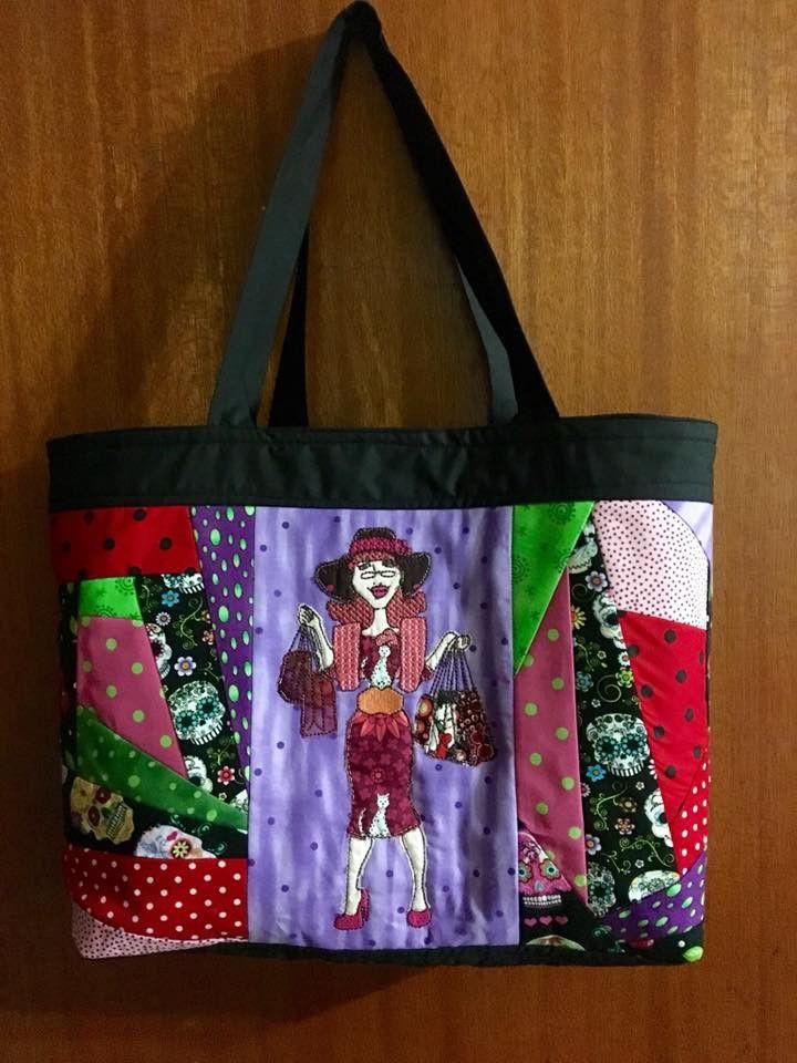 Let's Go Shopping Bag 5x7 6x10 8x12 - Sweet Pea Australia In the hoop machine embroidery designs. in the hoop project, in the hoop embroidery designs, craft in the hoop project, diy in the hoop project, diy craft in the hoop project, in the hoop embroidery patterns, design in the hoop patterns, embroidery designs for in the hoop embroidery projects, best in the hoop machine embroidery designs perfect for all hoops and embroidery machines