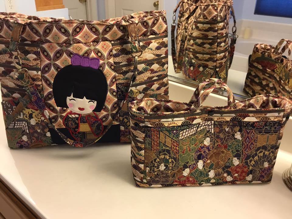 Geisha Origami Tote Bag 5x7 6x10 7x12 - Sweet Pea Australia In the hoop machine embroidery designs. in the hoop project, in the hoop embroidery designs, craft in the hoop project, diy in the hoop project, diy craft in the hoop project, in the hoop embroidery patterns, design in the hoop patterns, embroidery designs for in the hoop embroidery projects, best in the hoop machine embroidery designs perfect for all hoops and embroidery machines