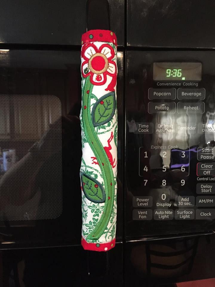 Flower fridge handle wrap 5x7 - Sweet Pea Australia In the hoop machine embroidery designs. in the hoop project, in the hoop embroidery designs, craft in the hoop project, diy in the hoop project, diy craft in the hoop project, in the hoop embroidery patterns, design in the hoop patterns, embroidery designs for in the hoop embroidery projects, best in the hoop machine embroidery designs perfect for all hoops and embroidery machines