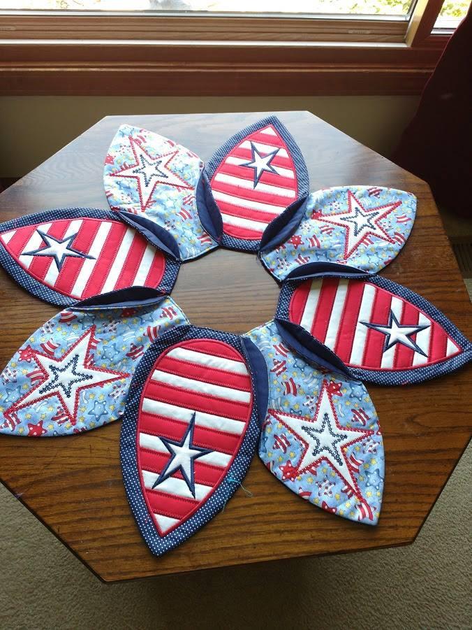Stars and Stripes Table Centre 5x7 6x10 7x12 - Sweet Pea Australia In the hoop machine embroidery designs. in the hoop project, in the hoop embroidery designs, craft in the hoop project, diy in the hoop project, diy craft in the hoop project, in the hoop embroidery patterns, design in the hoop patterns, embroidery designs for in the hoop embroidery projects, best in the hoop machine embroidery designs perfect for all hoops and embroidery machines