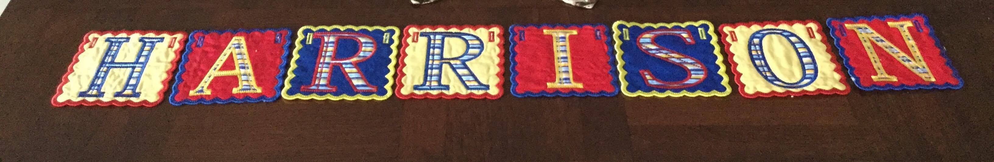 Alphabet Bunting 4x4 5x5 6x6 - Sweet Pea Australia In the hoop machine embroidery designs. in the hoop project, in the hoop embroidery designs, craft in the hoop project, diy in the hoop project, diy craft in the hoop project, in the hoop embroidery patterns, design in the hoop patterns, embroidery designs for in the hoop embroidery projects, best in the hoop machine embroidery designs perfect for all hoops and embroidery machines