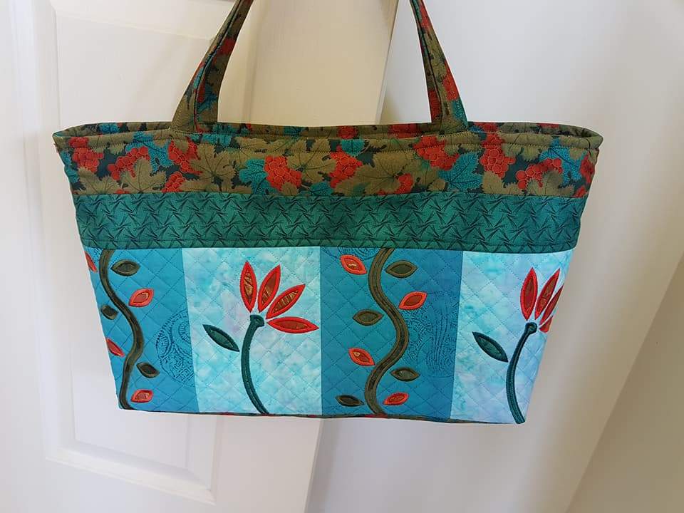 How Does Your Garden Grow Tote Bag 5x7 - Sweet Pea Australia In the hoop machine embroidery designs. in the hoop project, in the hoop embroidery designs, craft in the hoop project, diy in the hoop project, diy craft in the hoop project, in the hoop embroidery patterns, design in the hoop patterns, embroidery designs for in the hoop embroidery projects, best in the hoop machine embroidery designs perfect for all hoops and embroidery machines